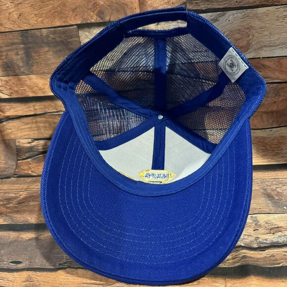 NAPA Auto Parts Blue Baseball Cap Hat Embroidered Logo Adjustable Strapback Mesh - Picture 6 of 8